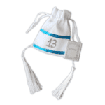 שקית סאטן 13 עם ספר תהילים מתנה לאורחים בר מצווה או עליה לתורה או שבת חתן