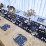 עיצוב שולחן לבר מצווה או עלייה לתורה