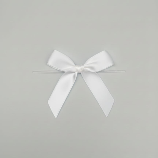 פפיון קשירה לבן