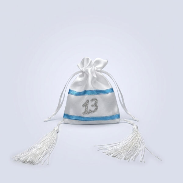 שקית סאטן 13 בר מצווה