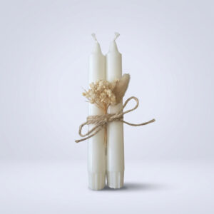 זוג נרות טפר ארוכים