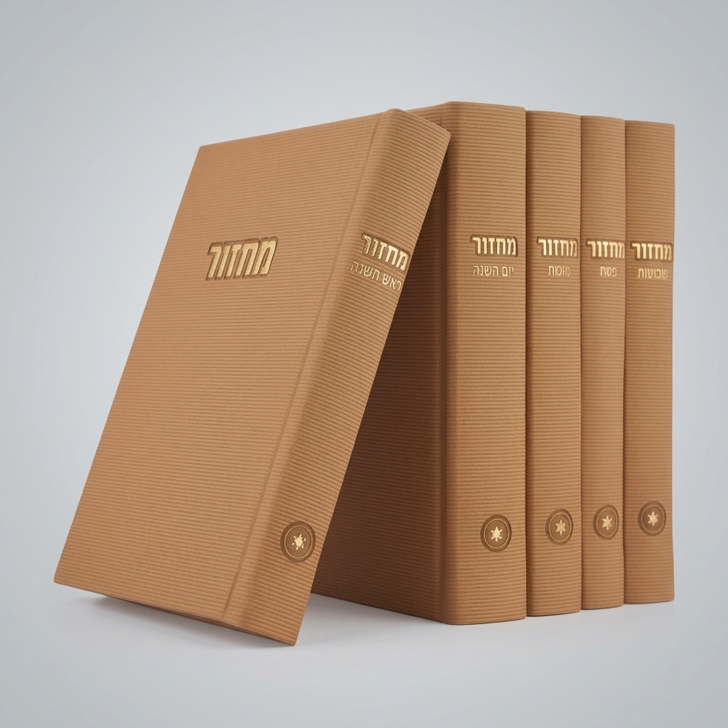 סט מחזורים קורדרוי בז׳ חול 5 כרכים נוסח עדות המזרח
