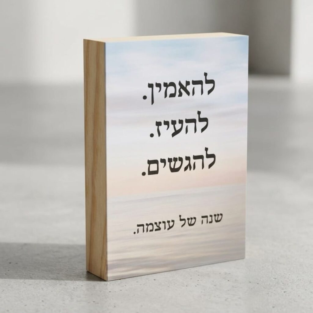 מתנות לראש השנה לעובדים ולקוחות | בלוק שנה של עוצמה